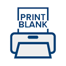 open blank Lumbar assessment form
